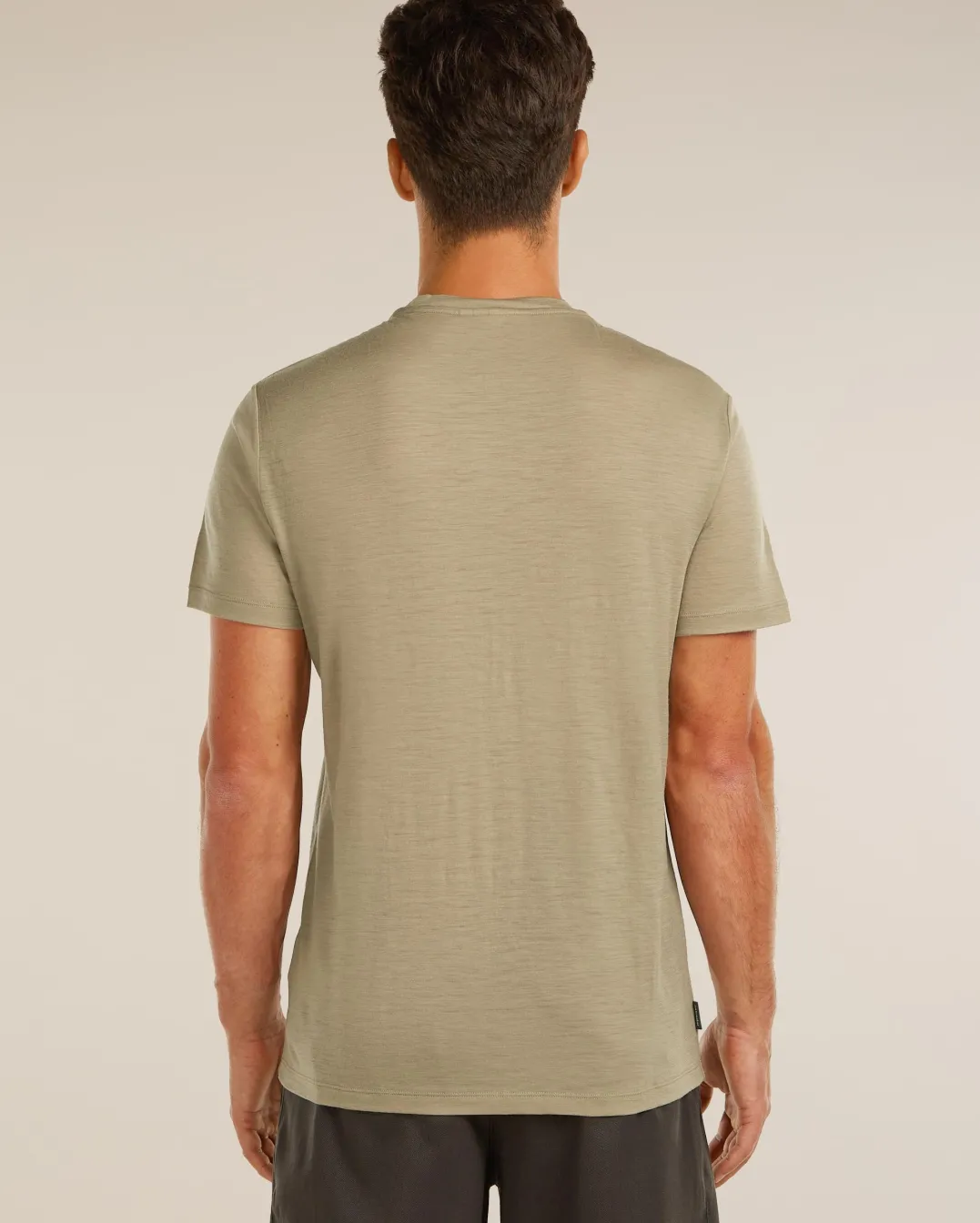 Icebreaker M Mer 150 Tech Lite Ss Tee Bear Catch Dk Loden
