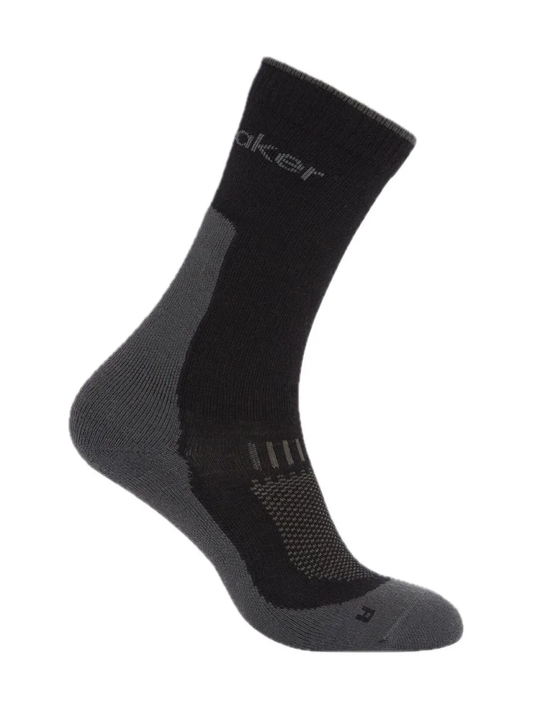 Icebreaker W Mer Hike+ Light Crew Obsidian/black