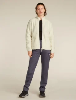 Icebreaker W Mer 800 Realfleece High Pile Ls Z Undyed