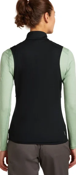 Icebreaker Women Merino Blend 300 Realfleece™ Descender Vest Black