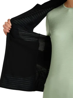 Icebreaker Women Merino Blend 300 Realfleece™ Descender Vest Black
