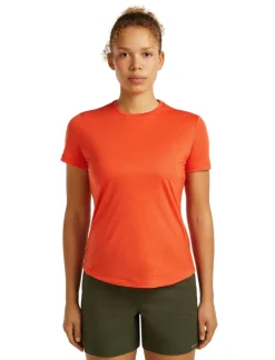 Icebreaker Women Merino 125 Cool-Lite™ Sphere Iii Ss Tee Fervid