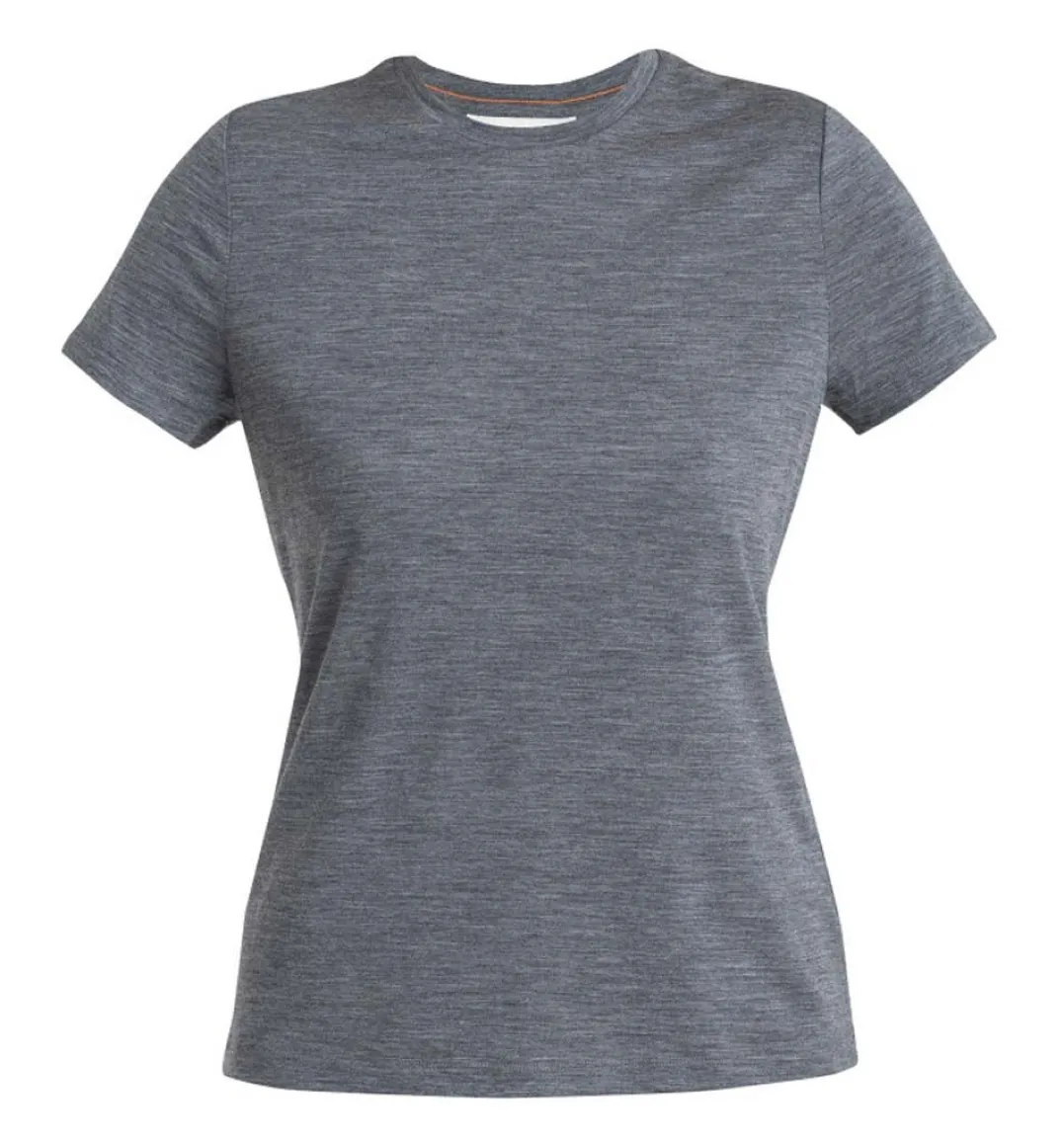 Icebreaker Women Merino 150 Tech Lite III SS Tee Gritstone Heather