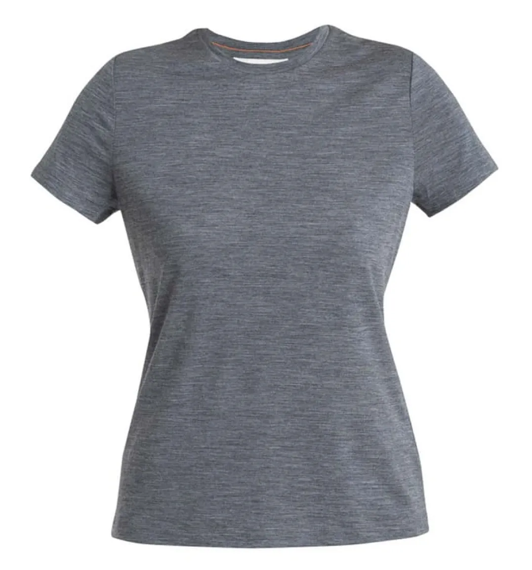 Icebreaker Women Merino 150 Tech Lite III SS Tee Gritstone Heather