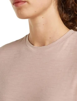 Icebreaker Women Merino 150 Tech Lite III SS Tee Pink Quartz