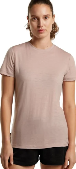 Icebreaker Women Merino 150 Tech Lite III SS Tee Pink Quartz