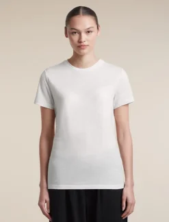 Icebreaker Women Merino 150 Tech Lite III SS Tee Ecru Hthr