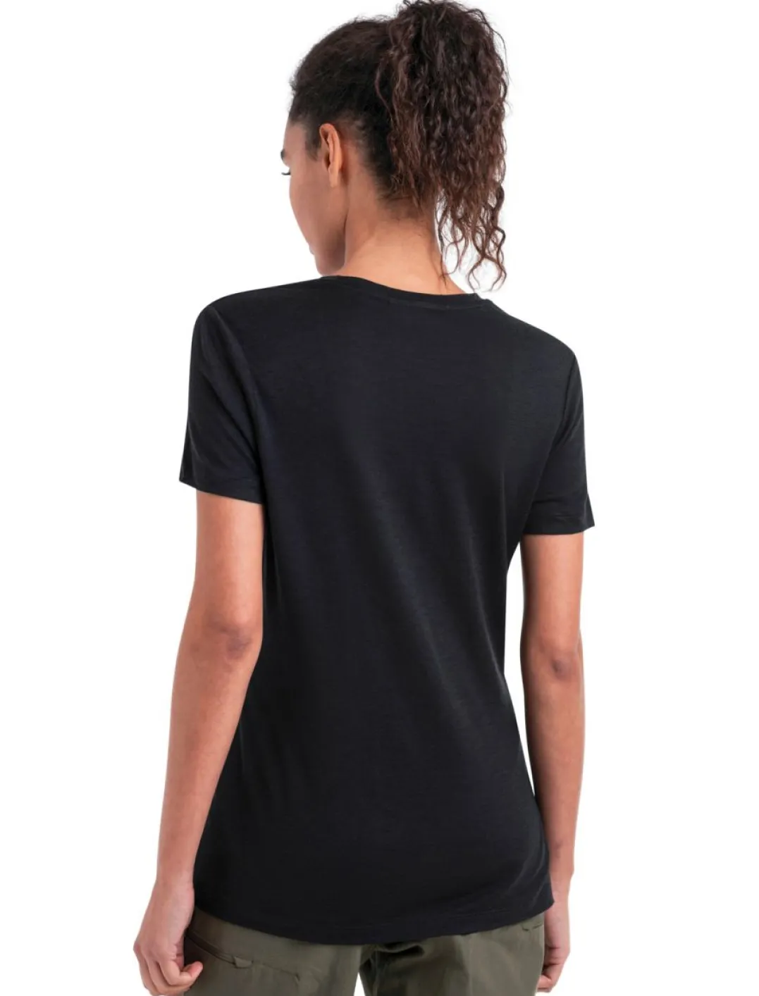 Icebreaker Women Merino 150 Tech Lite III SS Tee Black