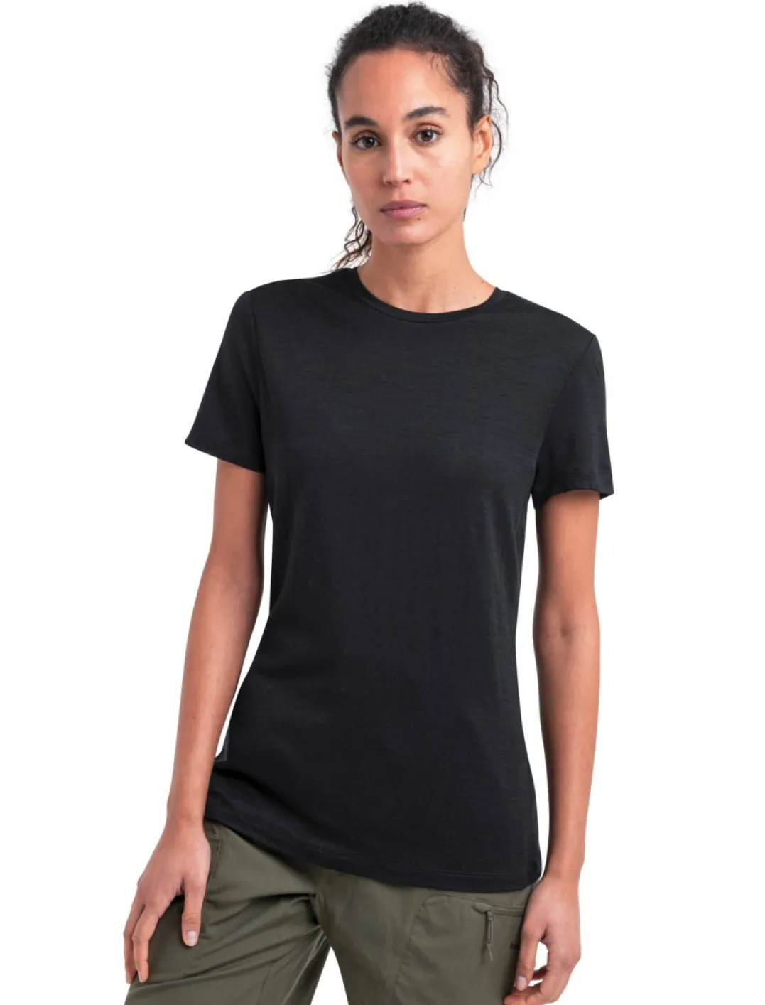 Icebreaker Women Merino 150 Tech Lite III SS Tee Black