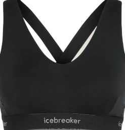 Icebreaker Women's Merino 125 Cool-Lite Sprite Racerback Bra Black