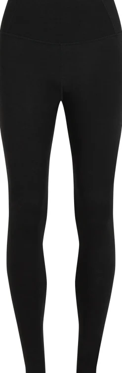 Icebreaker Women's Merino 200 Oasis High Rise Leggings Black