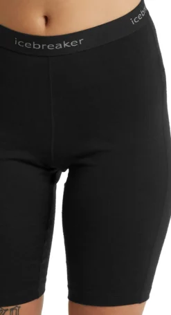 Icebreaker Women's Merino 200 Oasis Thermal Shorts Black