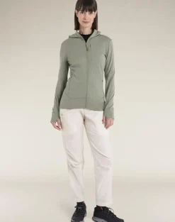 Icebreaker Women's Merino 260 Quantum Iv Longsleeve Zip Hoodie