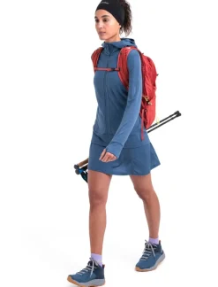 Icebreaker Women's Merino 260 Quantum Iv Longsleeve Zip Hoodie Dawn