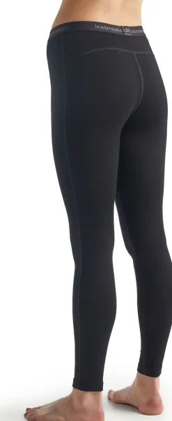 Icebreaker Women's Merino 260 Tech Thermal Leggings Black