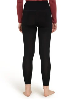 Icebreaker Women's Merino 260 Tech High Rise Leggings Black