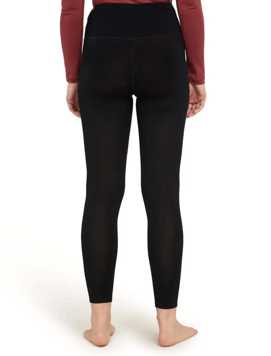 Icebreaker Women's Merino 260 Tech High Rise Leggings Black