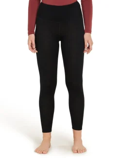 Icebreaker Women's Merino 260 Tech High Rise Leggings Black