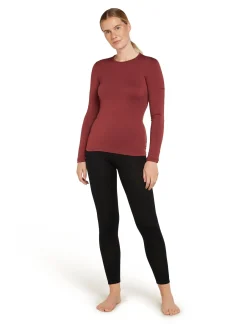 Icebreaker Women's Merino 260 Tech High Rise Leggings Black
