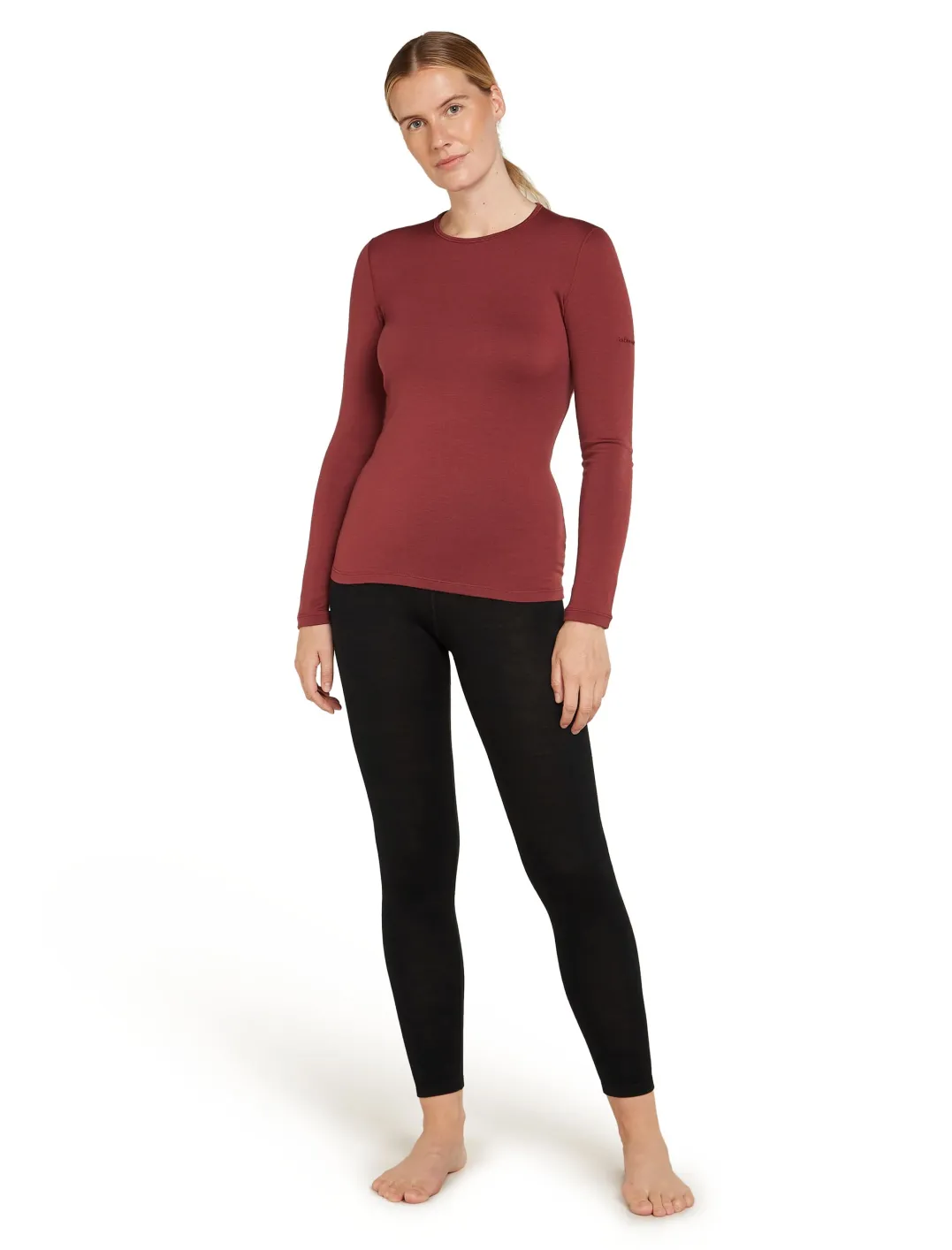 Icebreaker Women's Merino 260 Tech High Rise Leggings Black