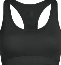 Icebreaker Women's Merino 125 Zoneknit Racerback Bra Black