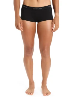 Icebreaker Women's 200 Oasis Boy Shorts Black