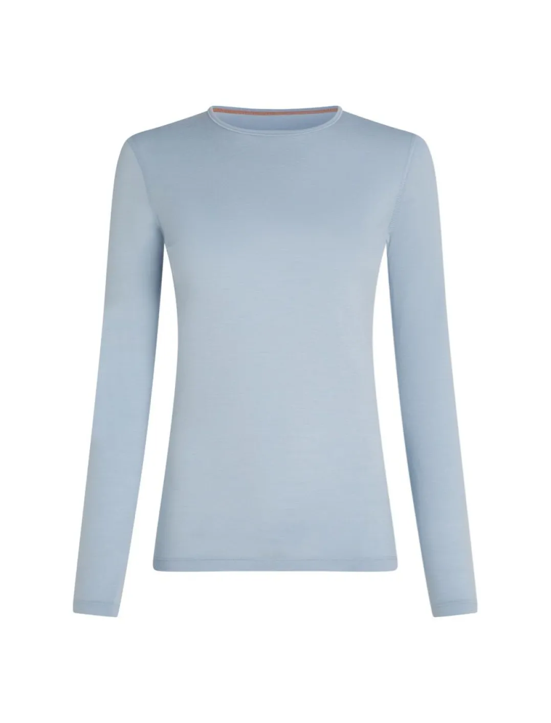 Icebreaker Women's 200 Oasis Long Sleeve Crewe Zinc Blue