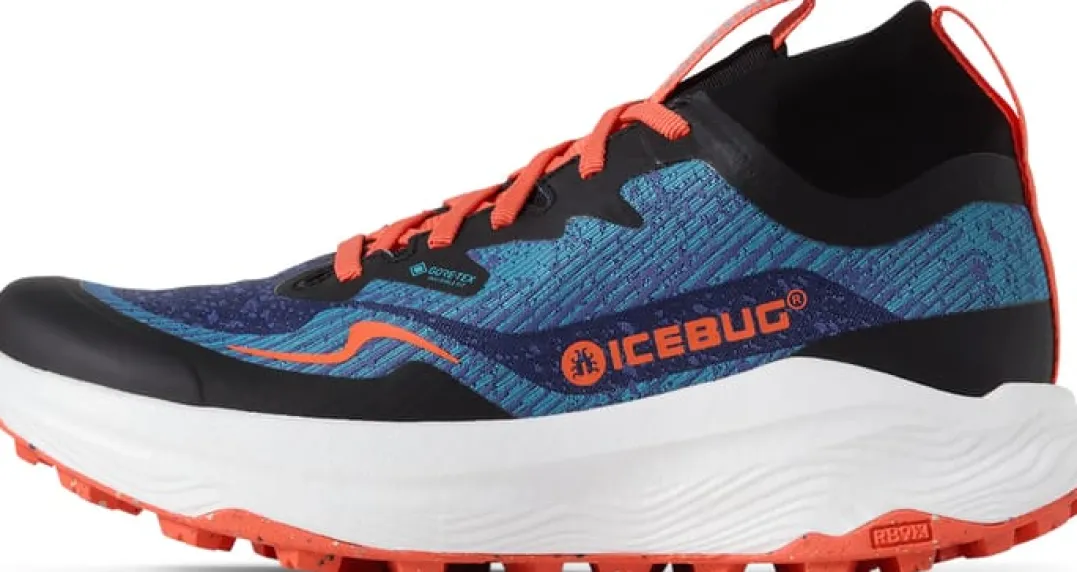 Icebug Women's Järv Gaiter RB9X GORE-TEX Iceblue/Orange