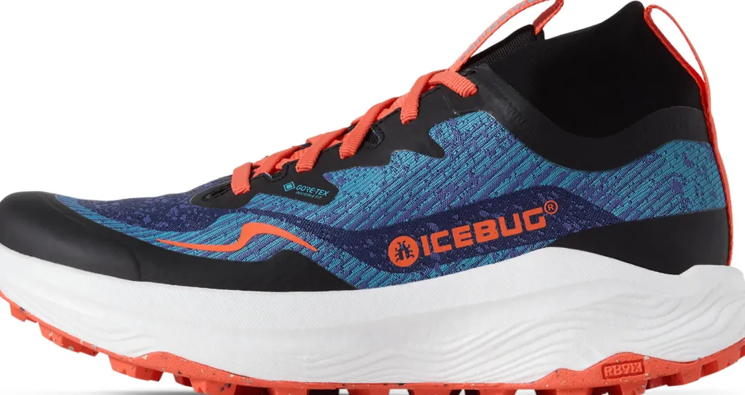 Icebug Women's Järv Gaiter RB9X GORE-TEX Iceblue/Orange