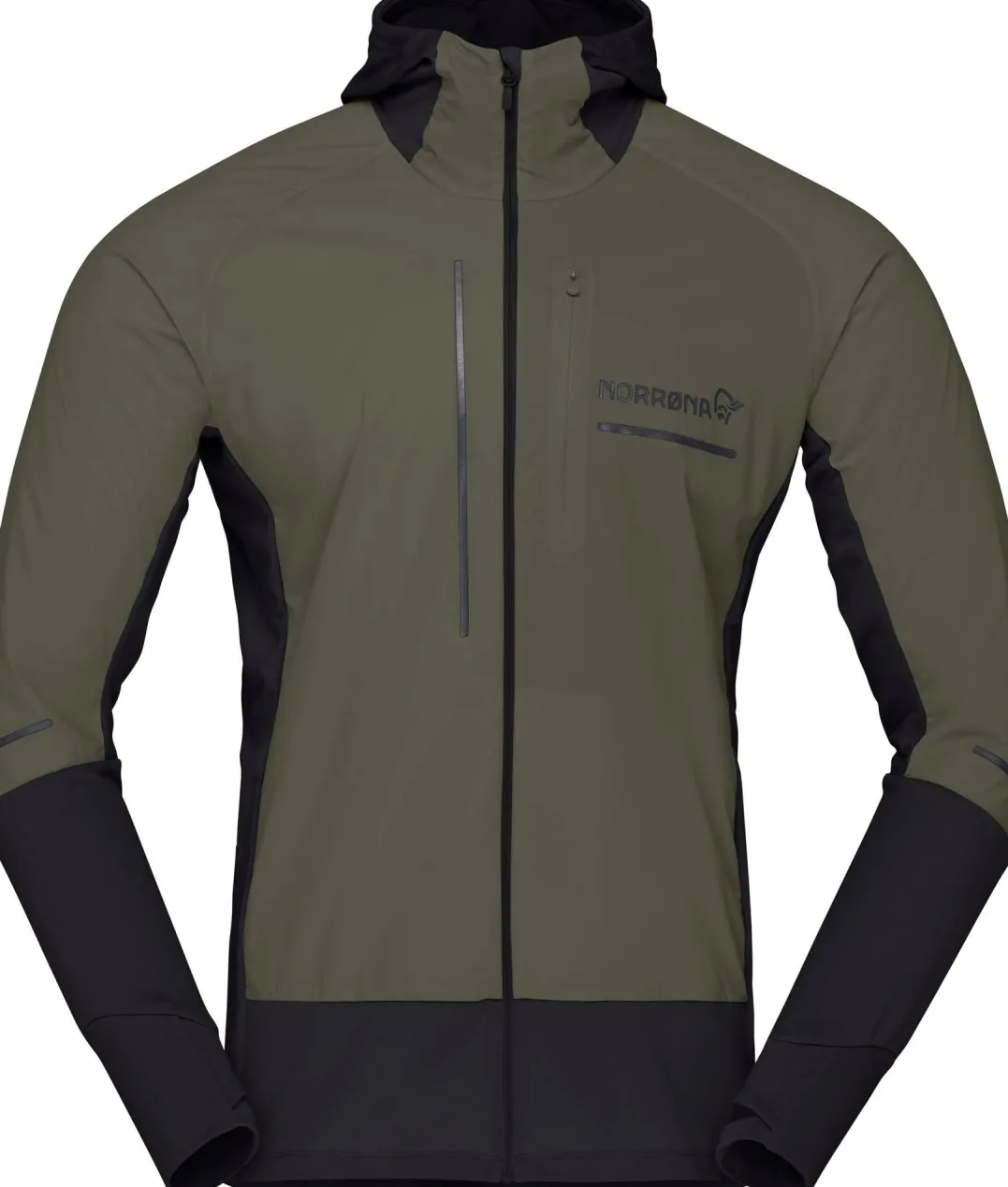 .ic{margin-bottom:16px}Norrøna Men's Senja Alpha90 Zip Hood Olive Night