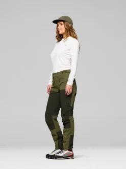 .ic{margin-bottom:16px}Norrøna Women's Femund Cotton Flex1 Light Pants Olive Night/Rosin