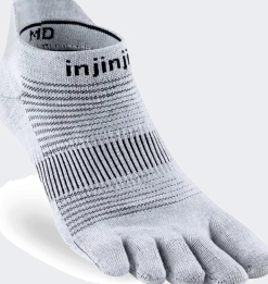 .id{margin-bottom:16px}Injinji Men's Run Lightweight No-Show Grey