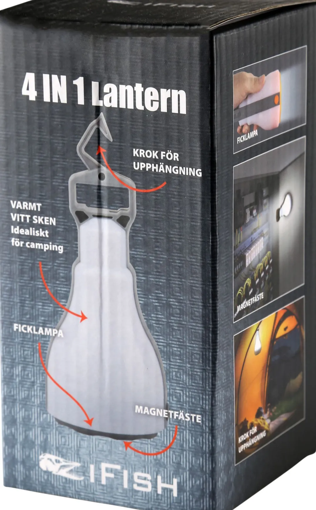 iFish Cob 4-In-1 Lanterna White