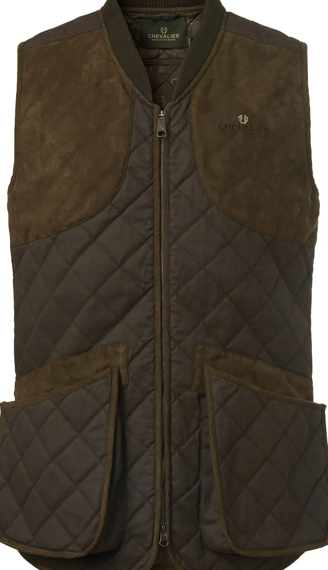 .i0{margin-bottom:16px}Chevalier Men's Vintage Shooting VestLeather Brown