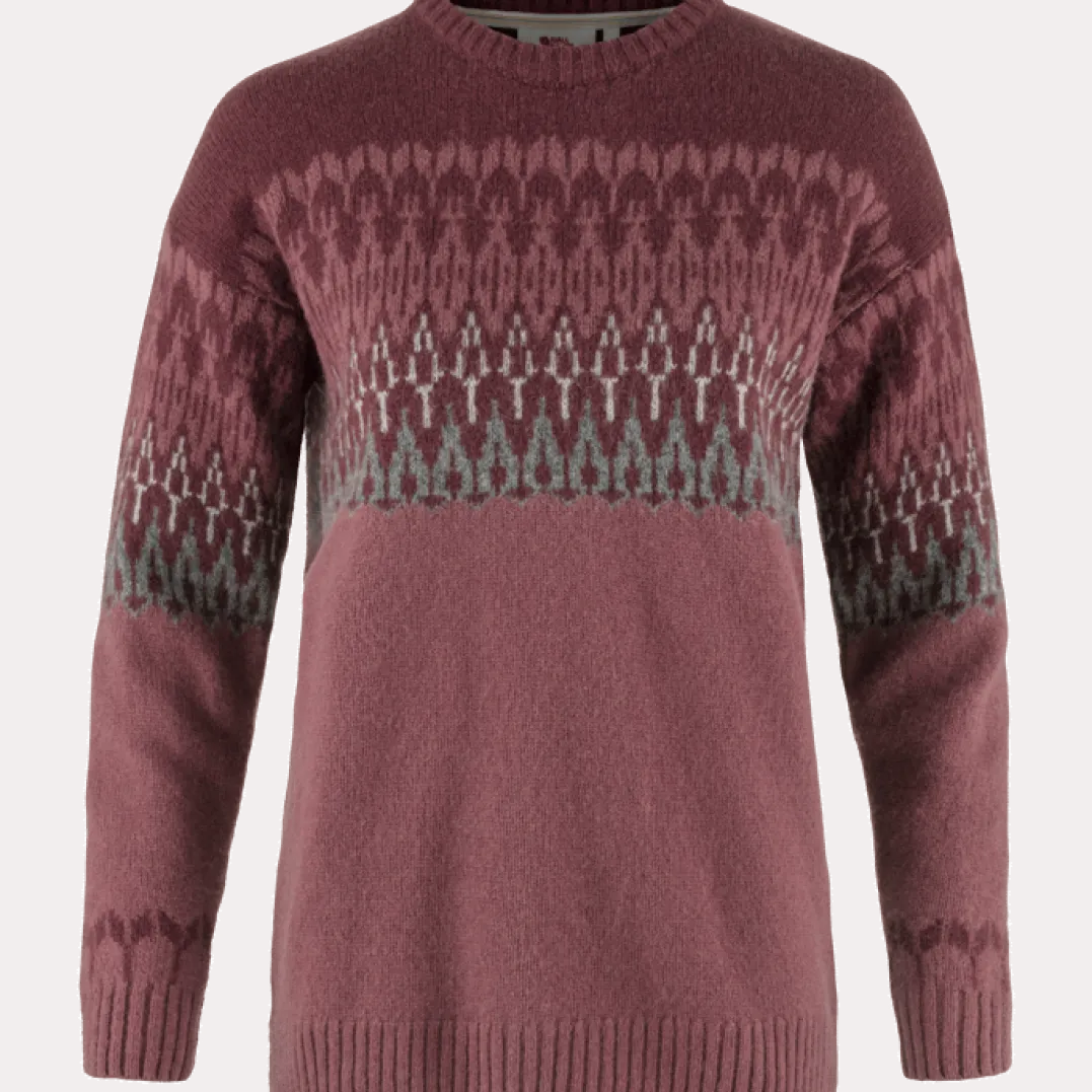 .i6{margin-bottom:16px}Fjällräven Övik Path Knit W Mesa Purple-Dark Garnet