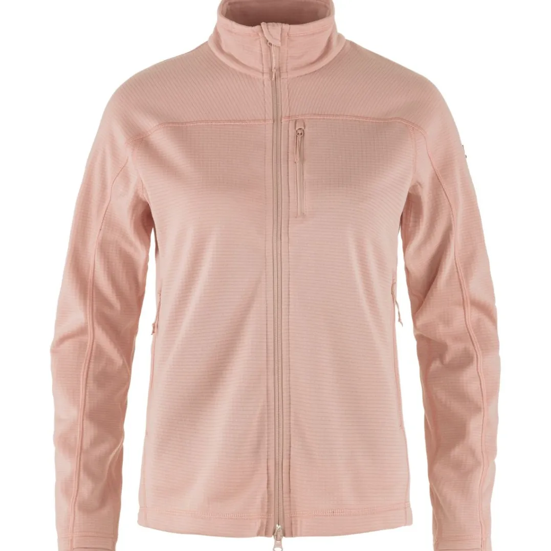 .i5{margin-bottom:16px}Fjällräven Women's Abisko Lite Fleece Jacket Chalk Rose
