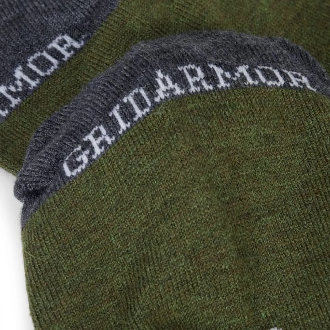.i0{margin-bottom:16px}Gridarmor Heritage Merino Socks Green/Grey/White