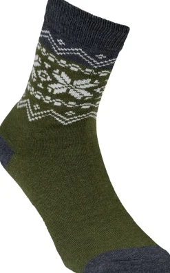 .i0{margin-bottom:16px}Gridarmor Heritage Merino Socks Green/Grey/White