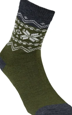 .i0{margin-bottom:16px}Gridarmor Heritage Merino Socks Green/Grey/White