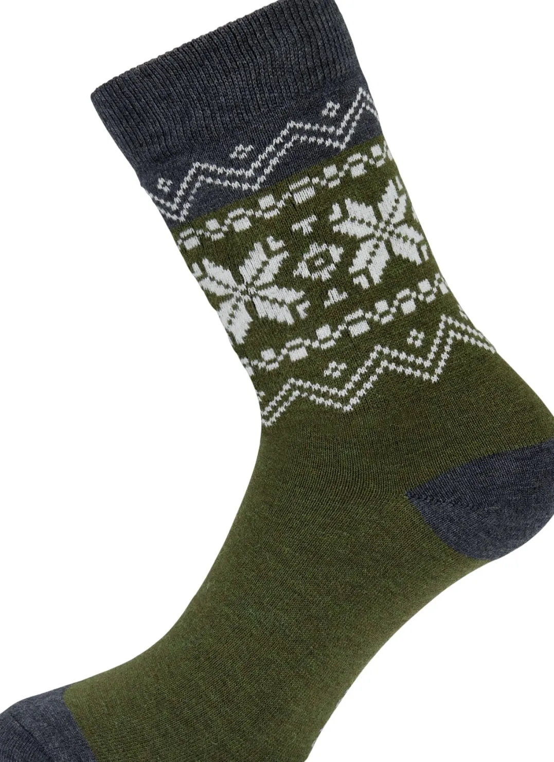.i0{margin-bottom:16px}Gridarmor Heritage Merino Socks Green/Grey/White