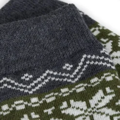 .i0{margin-bottom:16px}Gridarmor Heritage Merino Socks Green/Grey/White