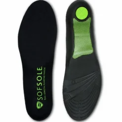 Implus/Sof Sole Såle Full Plantar Fascia Sort