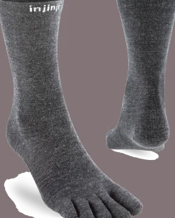 Injinji Liner Crew Wool Slate