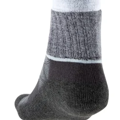 Injinji Women's Liner + Runner Mini-Crew Gray