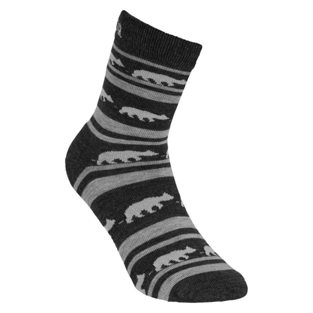 .in{margin-bottom:16px}Gridarmor Striped Bear Merino Socks Dark Grey Melange
