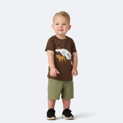 Isbjörn of Sweden Fox All Mountain Shorts Kids Moss