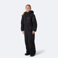 Isbjörn of Sweden Juniors' Halfpipe Snowsuit Black