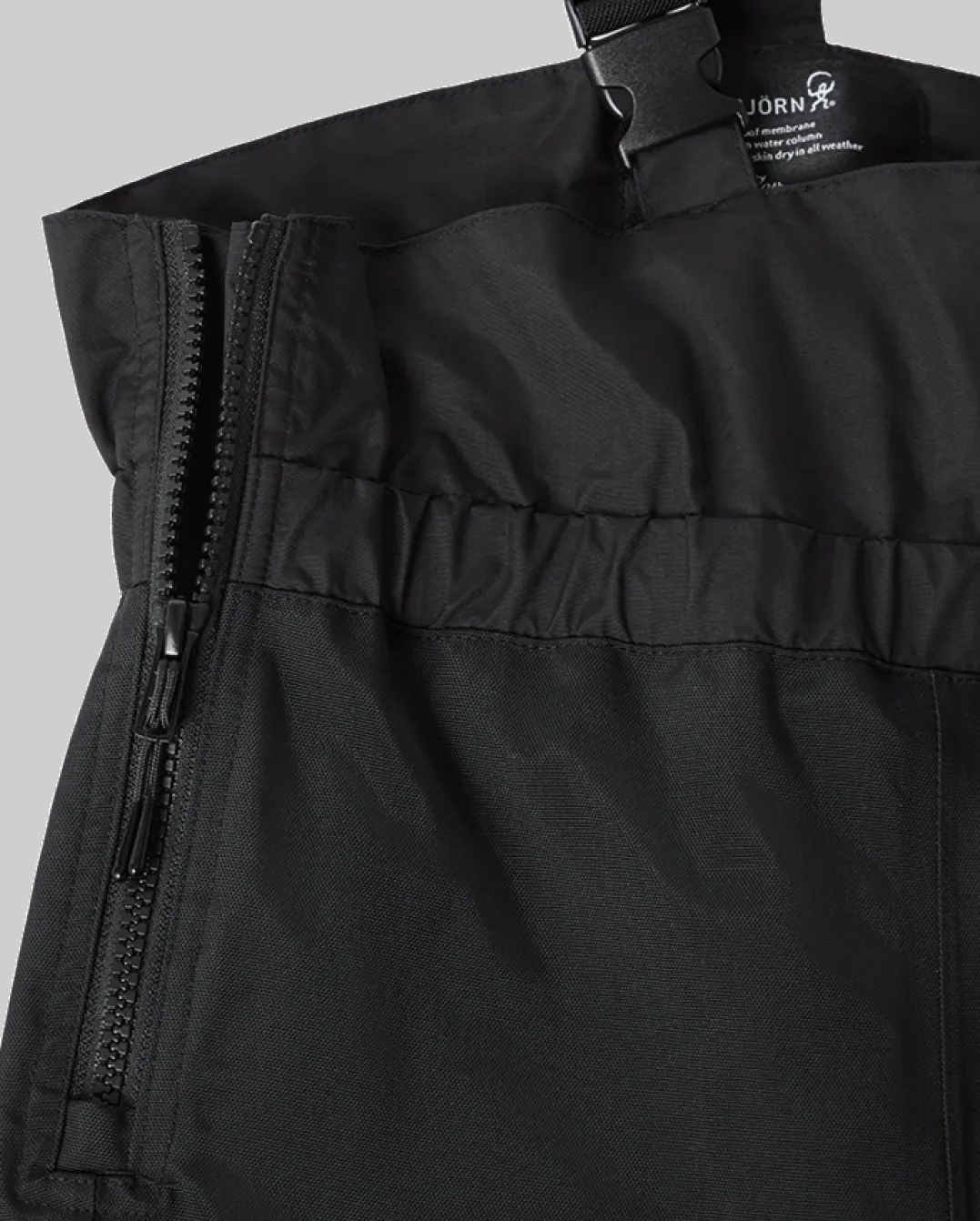 Isbjörn of Sweden Kids' Kuling Hard Shell Pant Black
