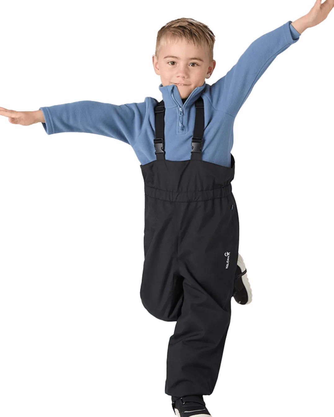 Isbjörn of Sweden Kids' Kuling Hard Shell Pant Black