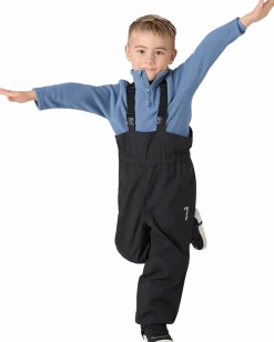 Isbjörn of Sweden Kids' Kuling Hard Shell Pant Black